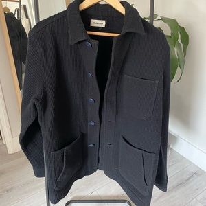 Taylor Stitch - The Ojai Jacket in Navy Waffle Wool (Size 40 / M)